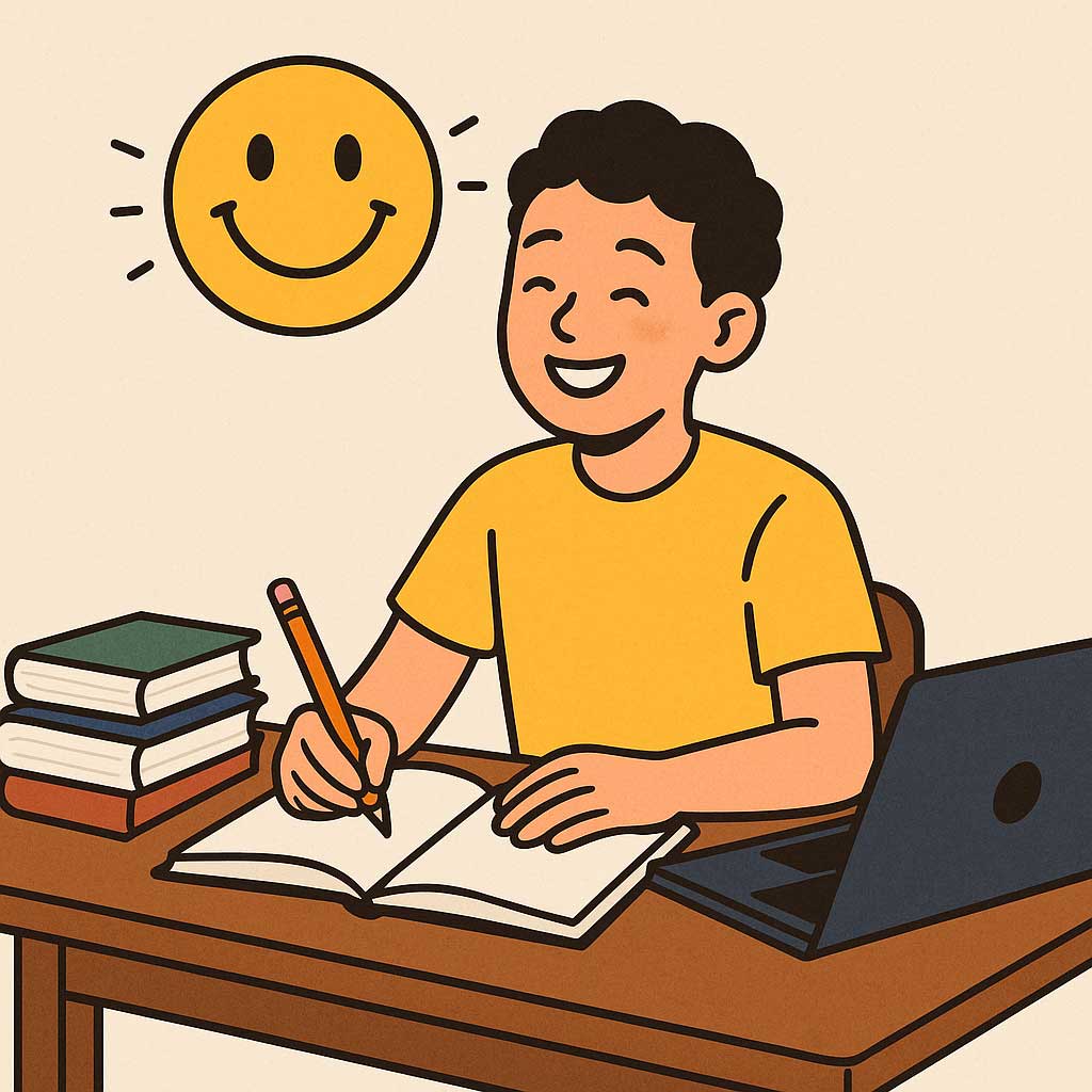 چرا داشتن حال خوب باعث میشه بهتر درس بخونیم؟